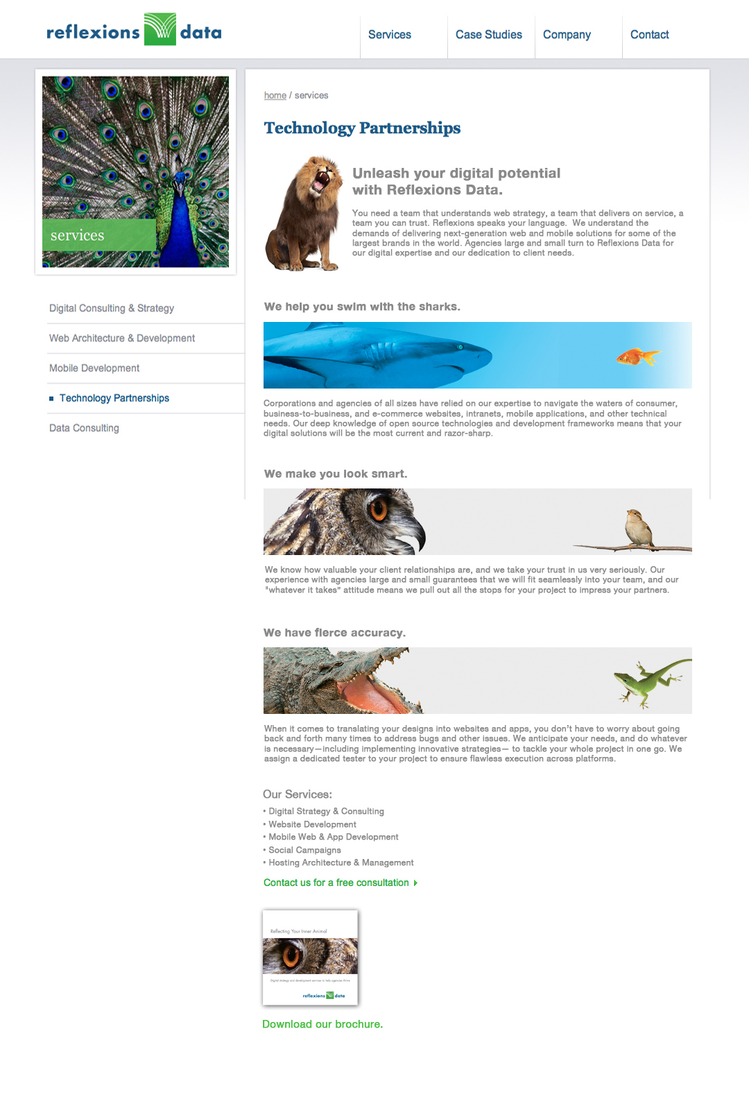 Reflexions Landing Page crop